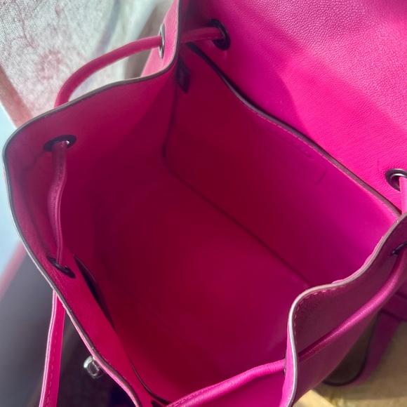Coach Turlock Backpack in Pewter/Cerise - Picture 9 of 11
